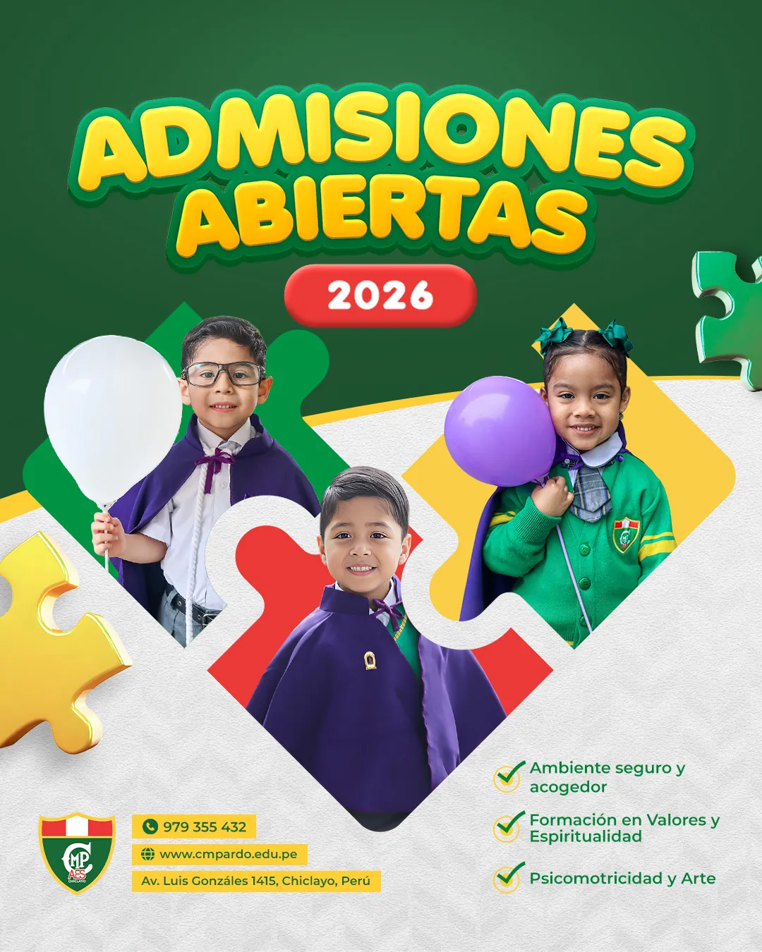 Admisiones 2026