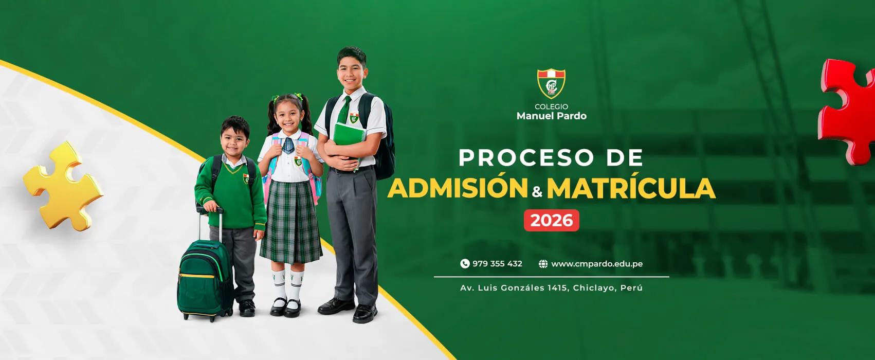 Admisiones y Matrículas 2026