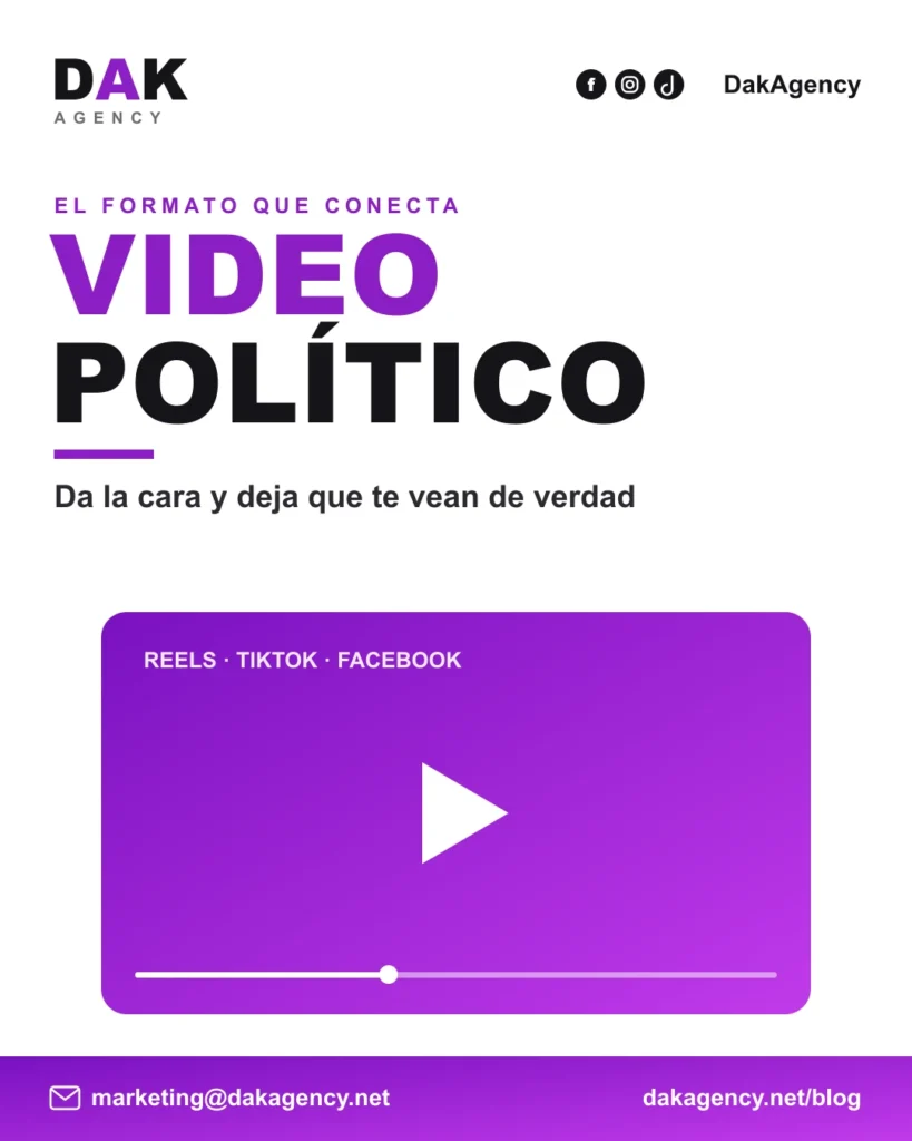 Video para campañas políticas en Chiclayo - producción audiovisual para candidatos en Lambayeque - DAK Agency